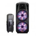 Bocina Amplificada Doble 15X2” de 15000W