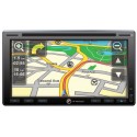 Autoestéreo HF-6900UBG con GPS, Bluetooth, pantalla touch de 7" doble Din