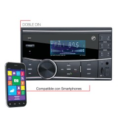 Autoestereo Reproductor de MP3/USB/SD CARD y Bluetooth Doble Din