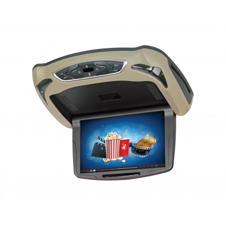 Pantalla HF-DVDMT13 para techo de 13” con reproductor de DVD integrado