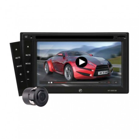 Autoestéreo de CD/MP3/DVD/USB. Carátula lateral desmontable con pantalla de 6.0”