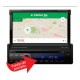 Autoestéreo de CD/MP3/USB/DVD/SD/BT. Pantalla motorizada y táctil de 7". Espejo de pantalla.